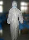 Beschermende Kleding van het Biohazard de Medische Beschikbare Plastic Kostuum met Kap leverancier