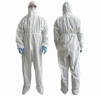 De Isolatie Beschikbare Medische Beschermende Overtrekken van laboratoriumhazmat met Hood Protective Suit leverancier