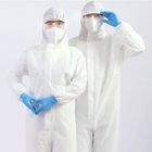 Kostuum van de het ziekenhuis het In te ademen Chemische Beschikbare Bescherming met Elastische Manchetten leverancier