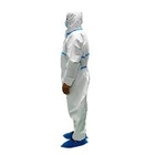 Wit de Veiligheids Beschermend Asbest Waterdichte Jumpsuit van Xxl Beschikbaar Overtrekken leverancier