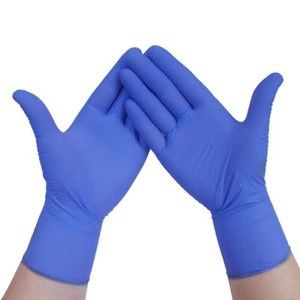 Biologisch afbreekbare Vaste de Handschoenen Antiallergie van het Greep Beschikbare Multifunctionele Nitril 100 Pak leverancier