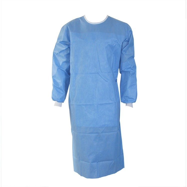Blauwe Steriele het Werken Zaal Chirurgische Toga niet Geweven Wasbaar leverancier